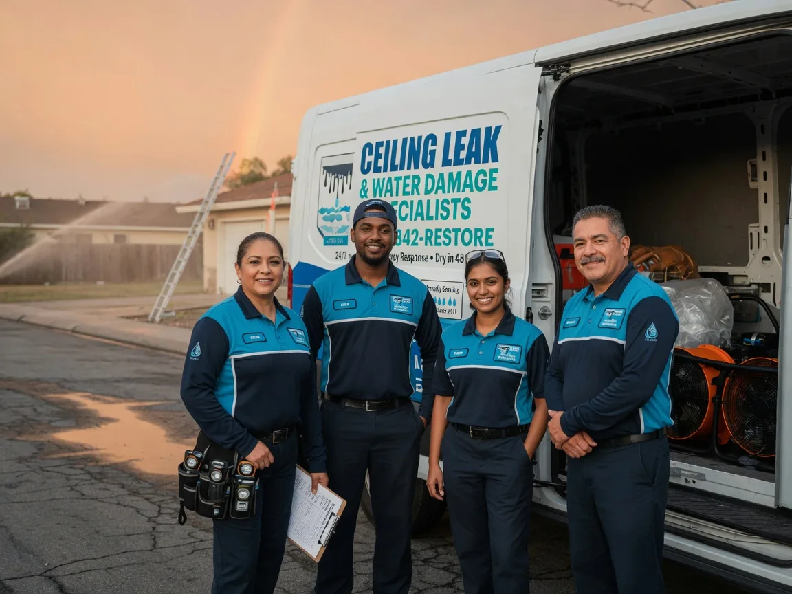 Ceiling Leak Cleanup company in Gaastra, MI