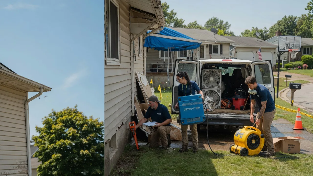 Ceiling Leak Cleanup in Gaastra, MI near me
